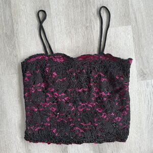 Vintage Victoria’s Secret Gold Label Beaded Lace Cami Top Medium / Large